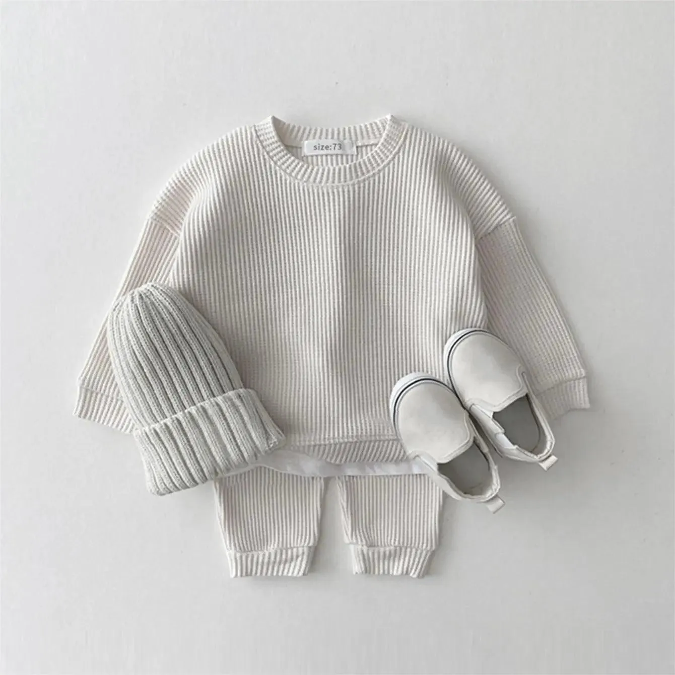 Autumn Sweatshirt and Pants Set