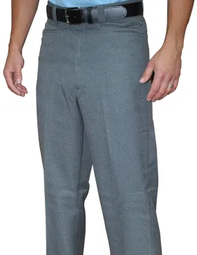 BASE-FLAT FRONT SLACKS-WESTERN CUT POCKETS-HEATHER GRAY