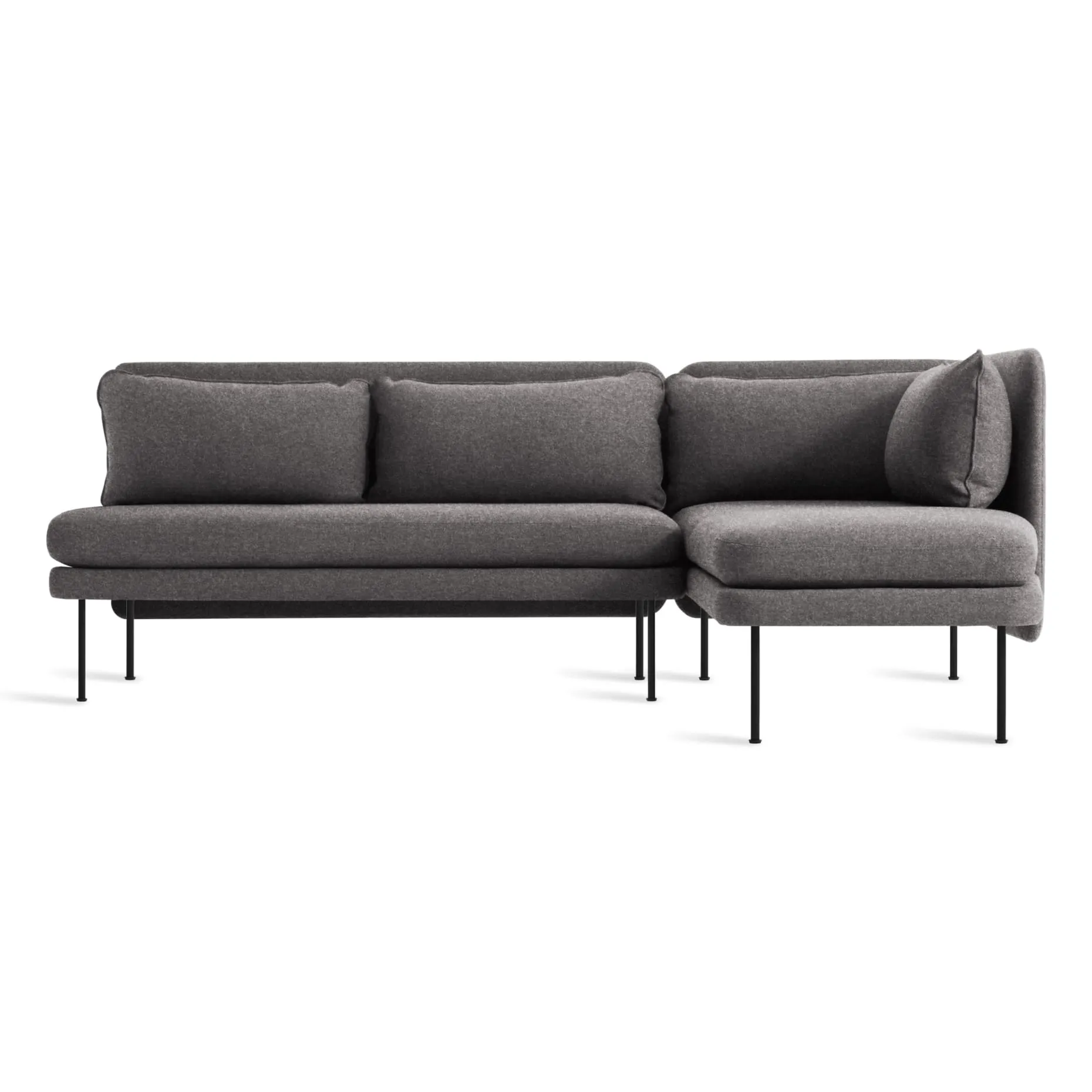 Bloke Armless Sofa w/ Chaise