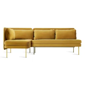 Bloke Armless Sofa w/ Chaise