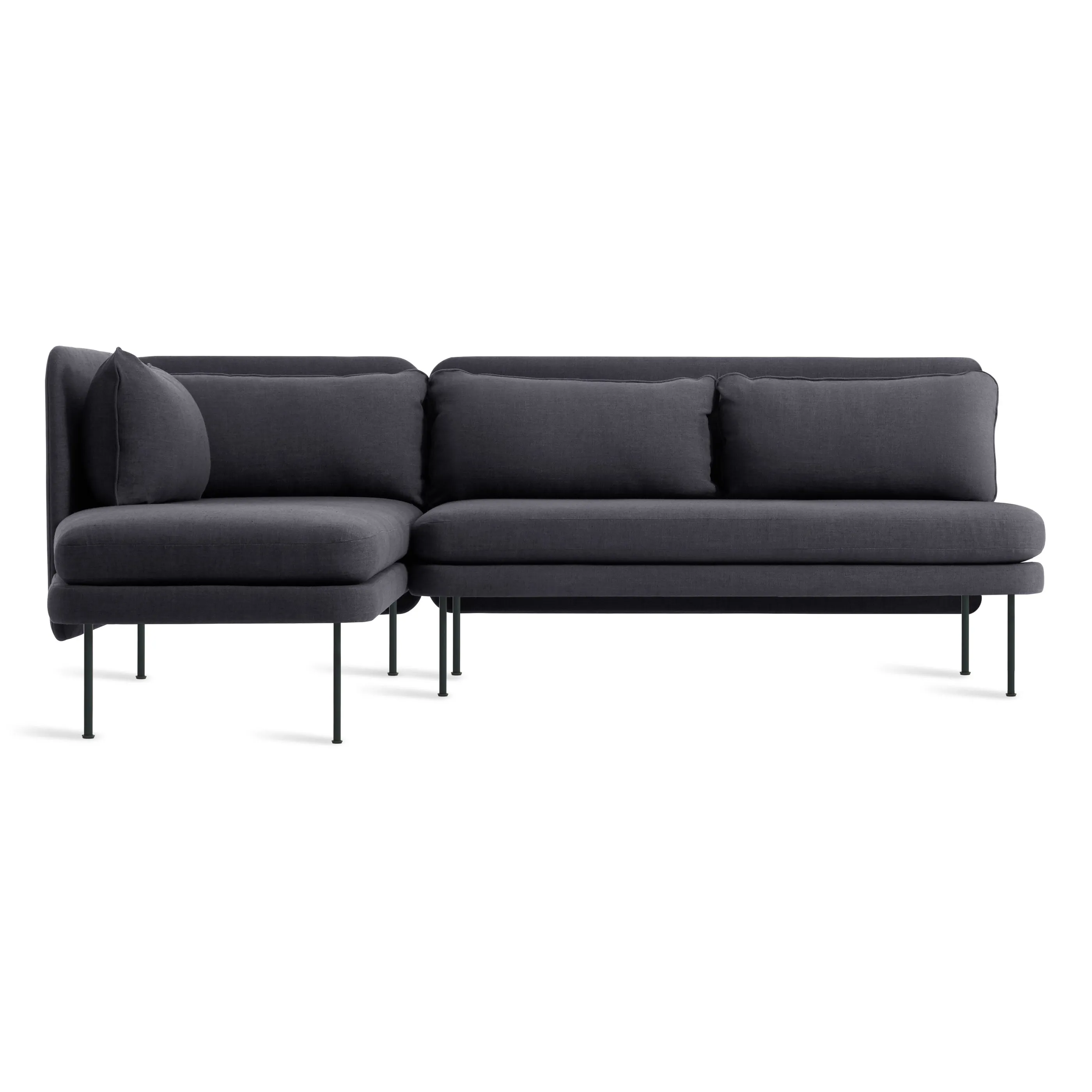 Bloke Armless Sofa w/ Chaise