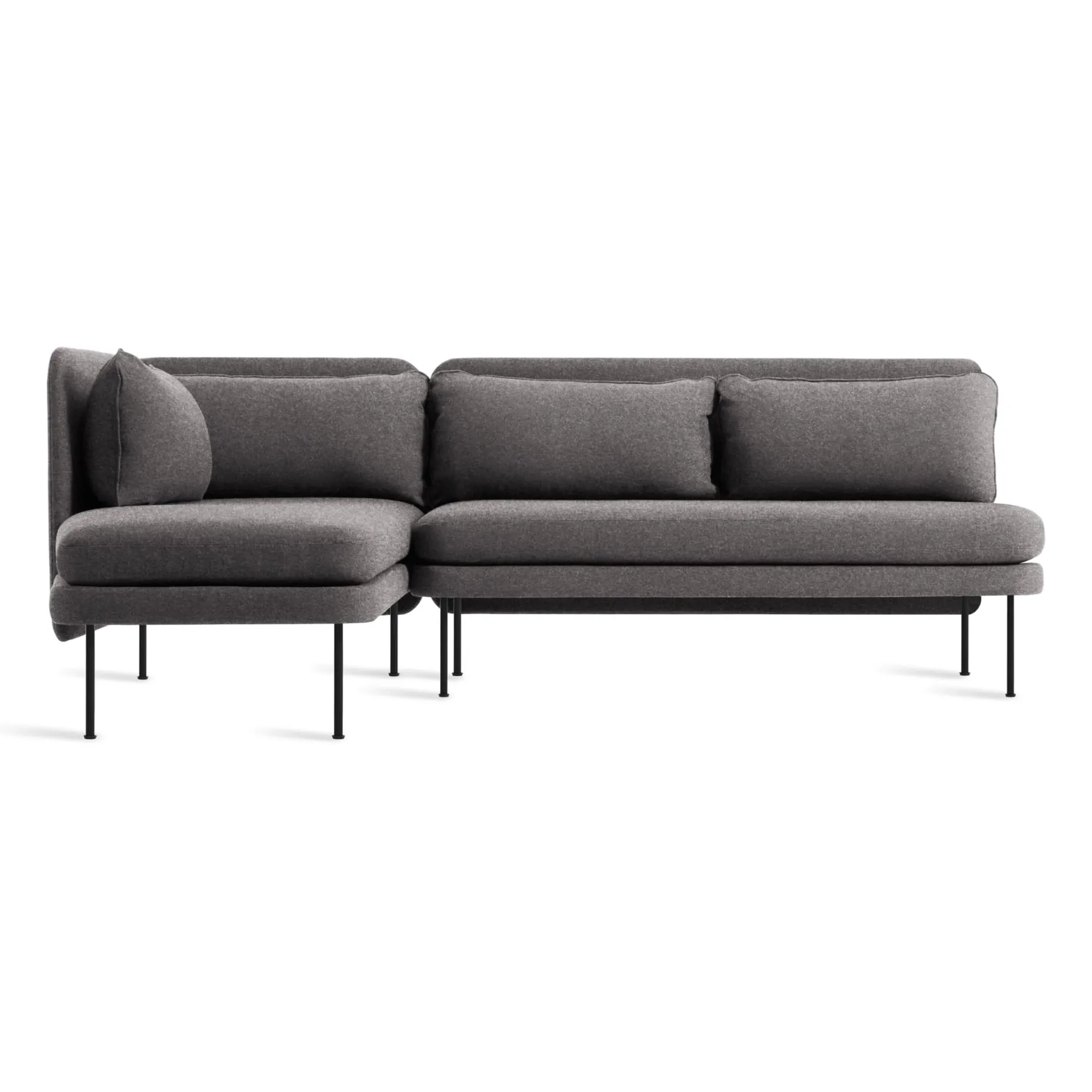 Bloke Armless Sofa w/ Chaise