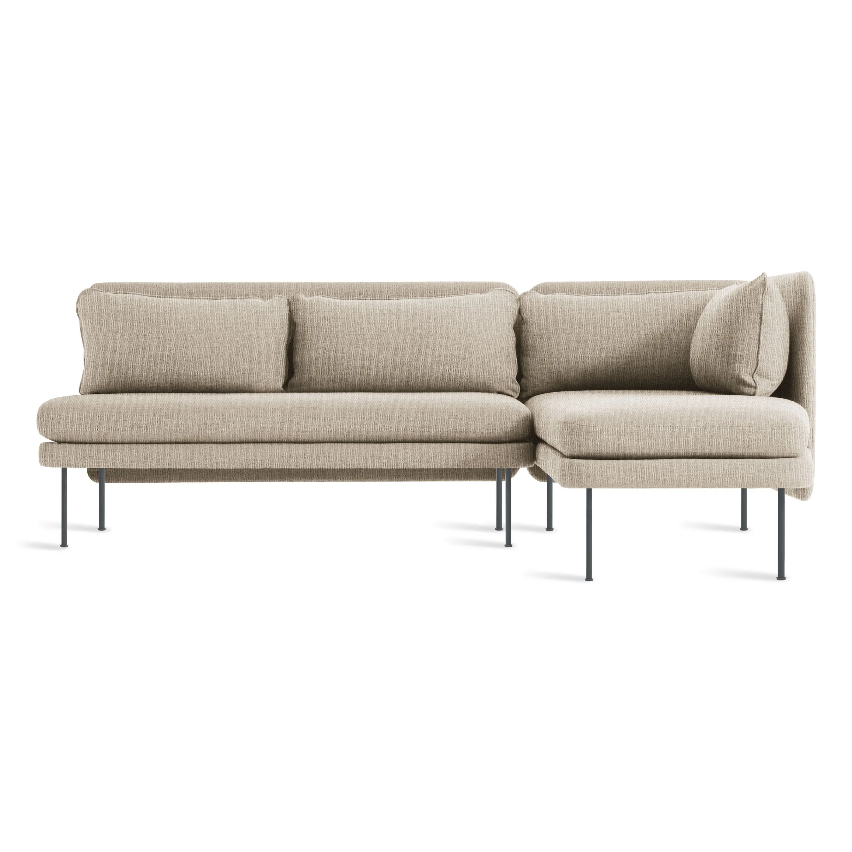 Bloke Armless Sofa w/ Chaise