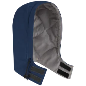 Bulwark, Midweight Excel FR Comfortouch Universal Fit Snap-on Hood, HLH2, FR 7oz, Cat3, Navy, Royal Blue