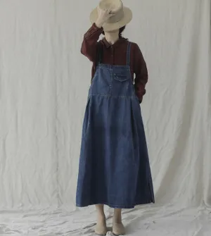 Denim Sleeveless Cotton Vest Women Dress