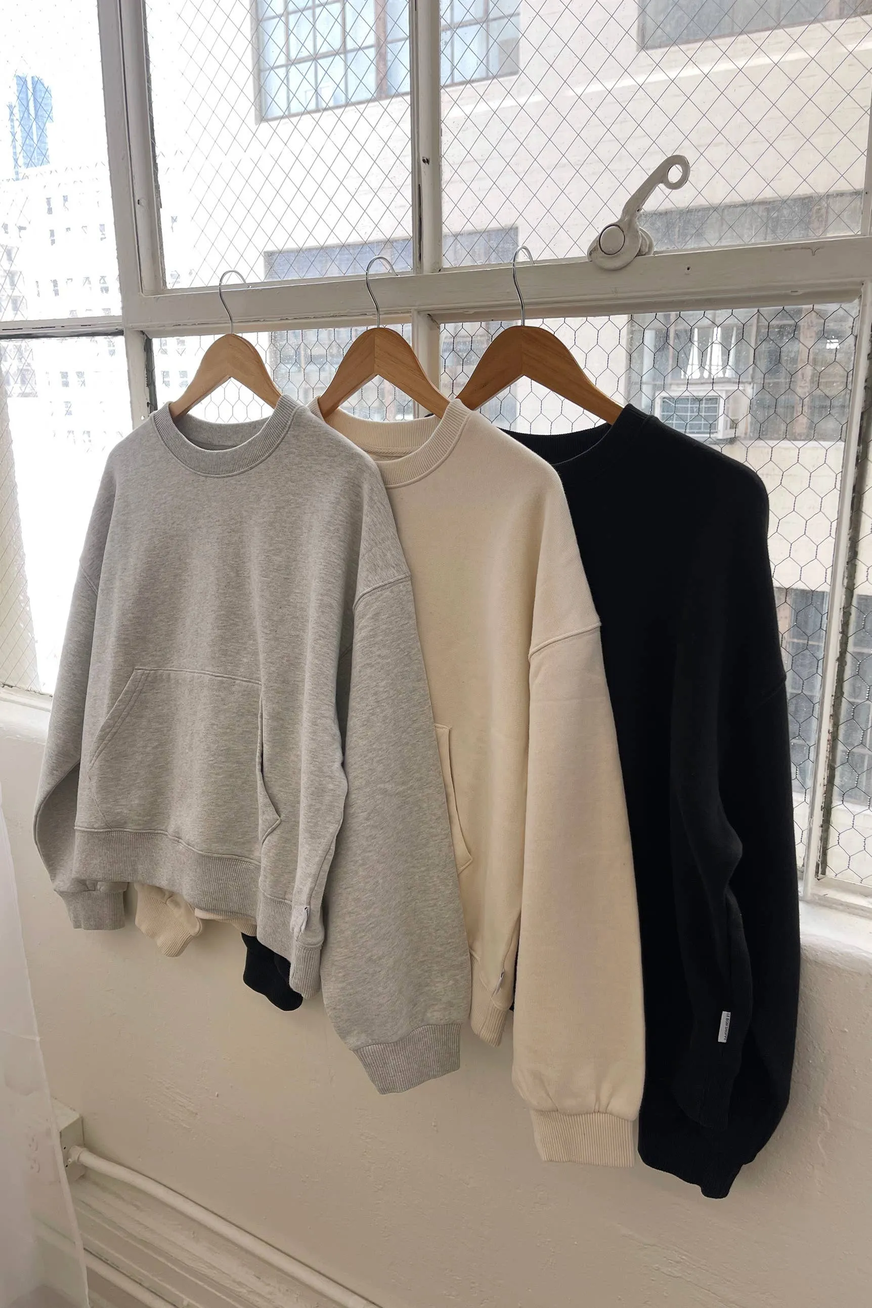 French Terry Poche Top