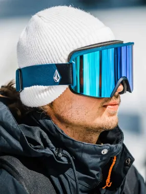 Garden Goggle - Slate Blue / Blue Chrome