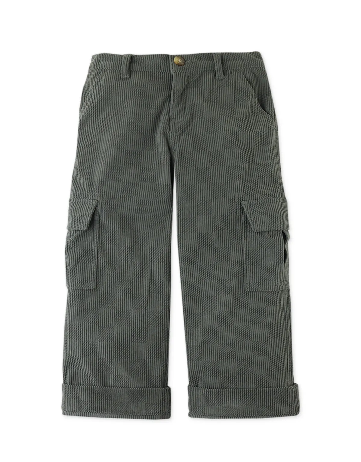 GIRLS CORDUROY WIDE LEG PANTS