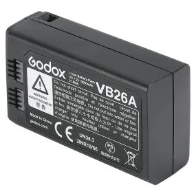 Godox VB26A Rechargeable Li-On Battery for V1 and V860III Flash (7.2V, 3000mAh)