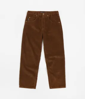 GX1000 Dimethyltryptamine Baggy Cord Pants - Tobacco