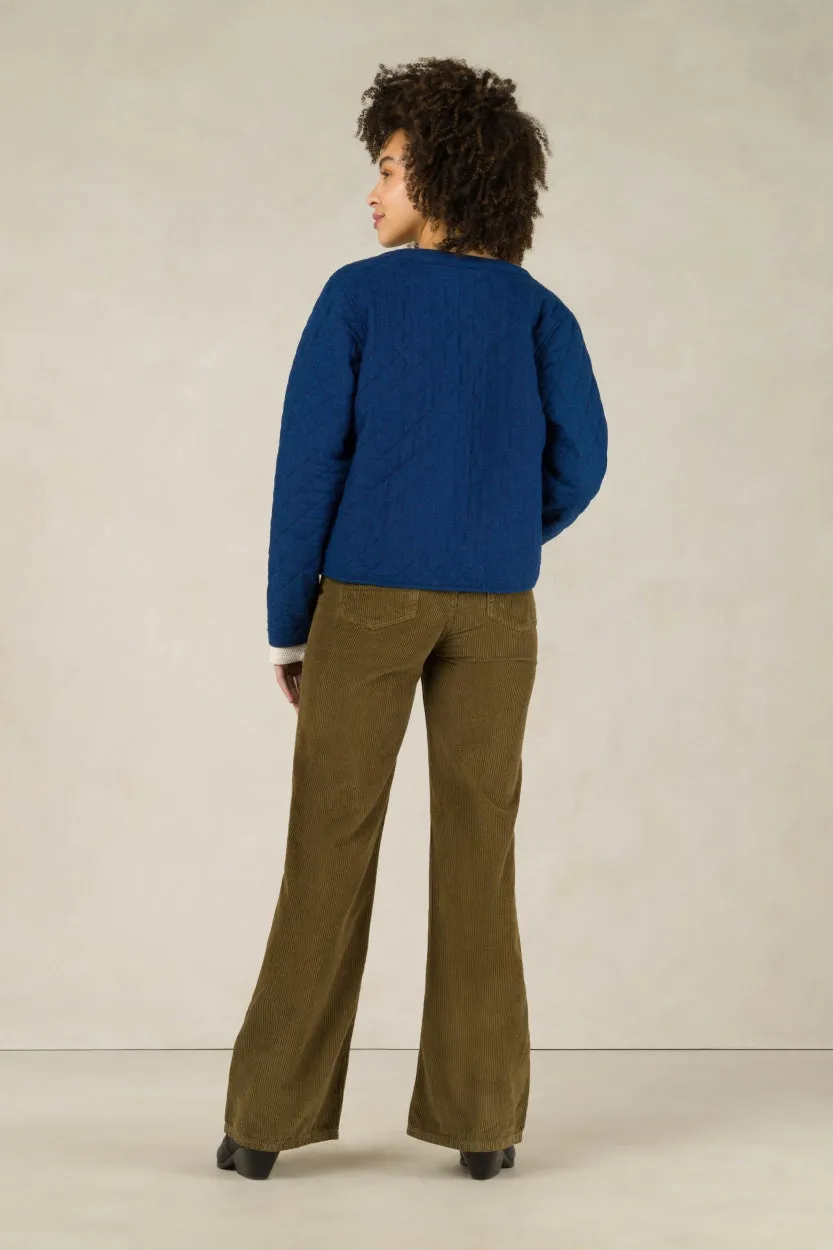 Jane Corduroy Jeans | Moss Green