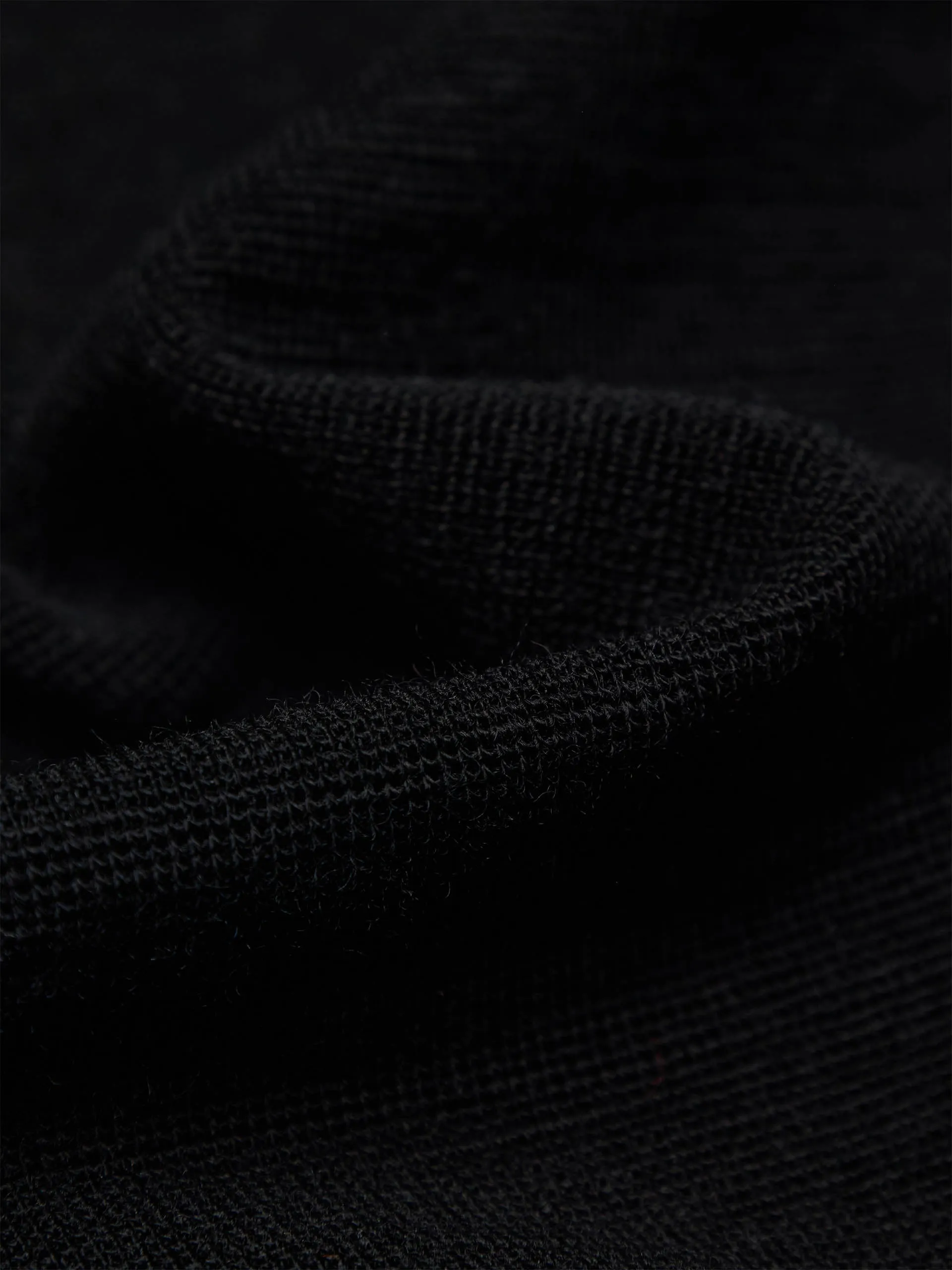 Knitted Wool Midi Dress
