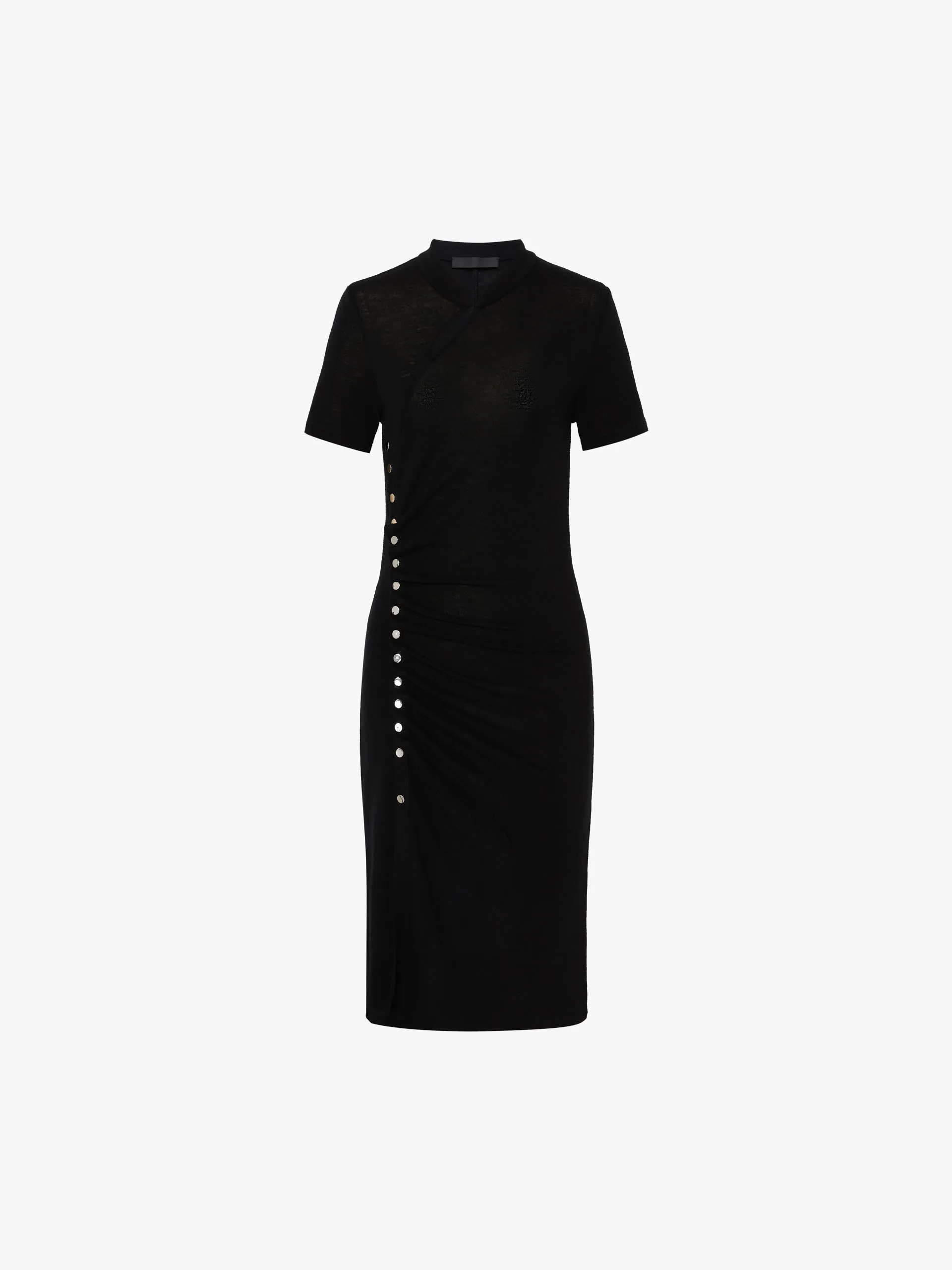 Knitted Wool Midi Dress