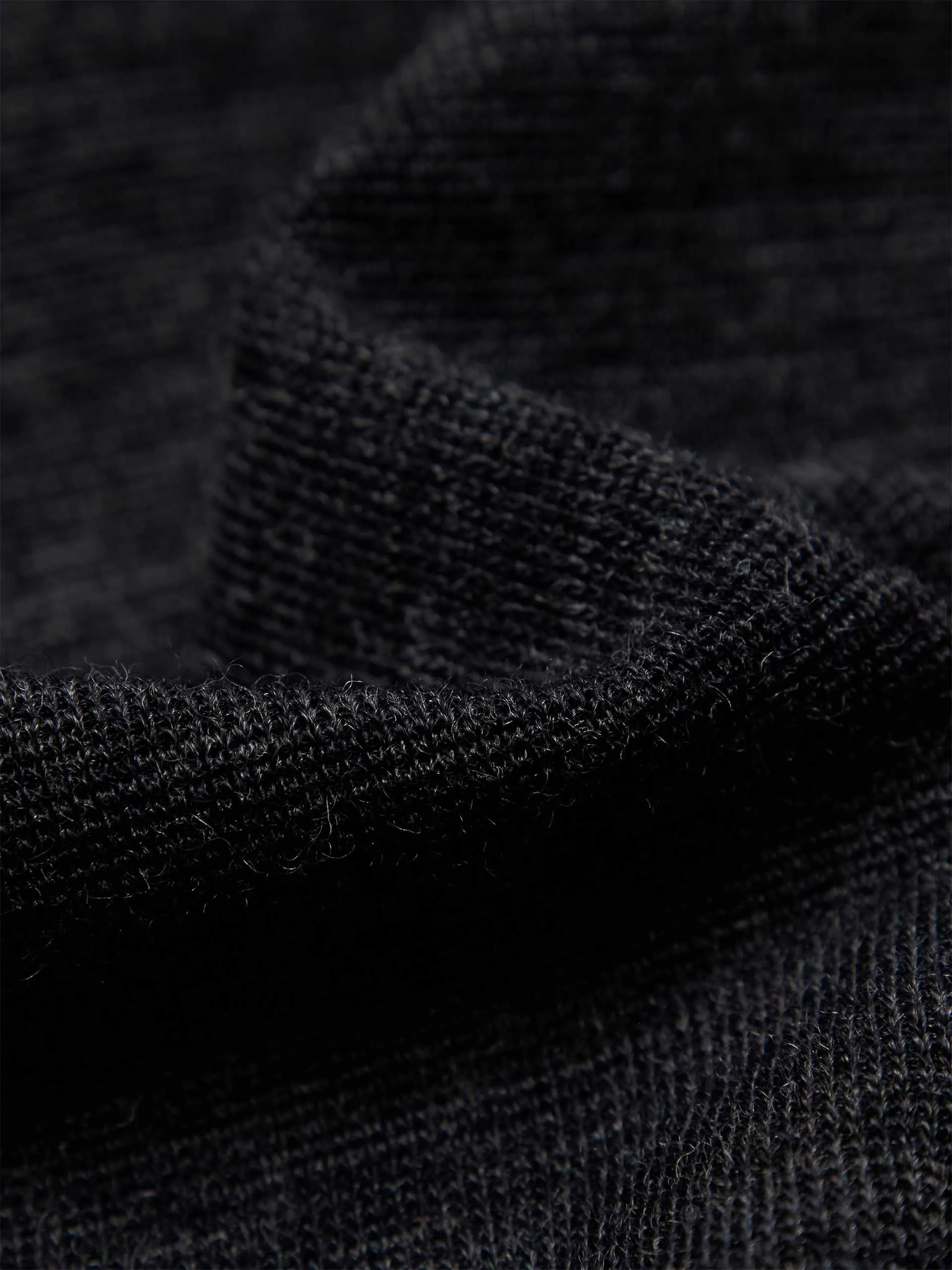 Knitted Wool Midi Dress