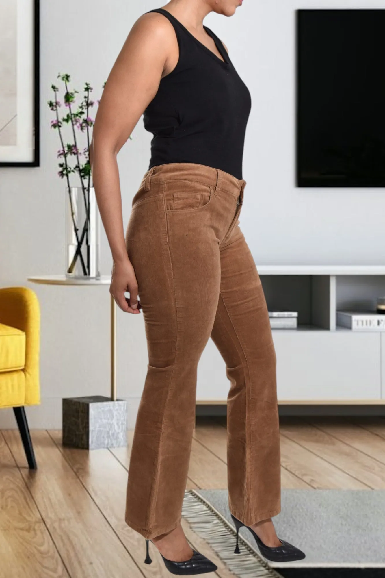 Light Brown Corduroy Pants