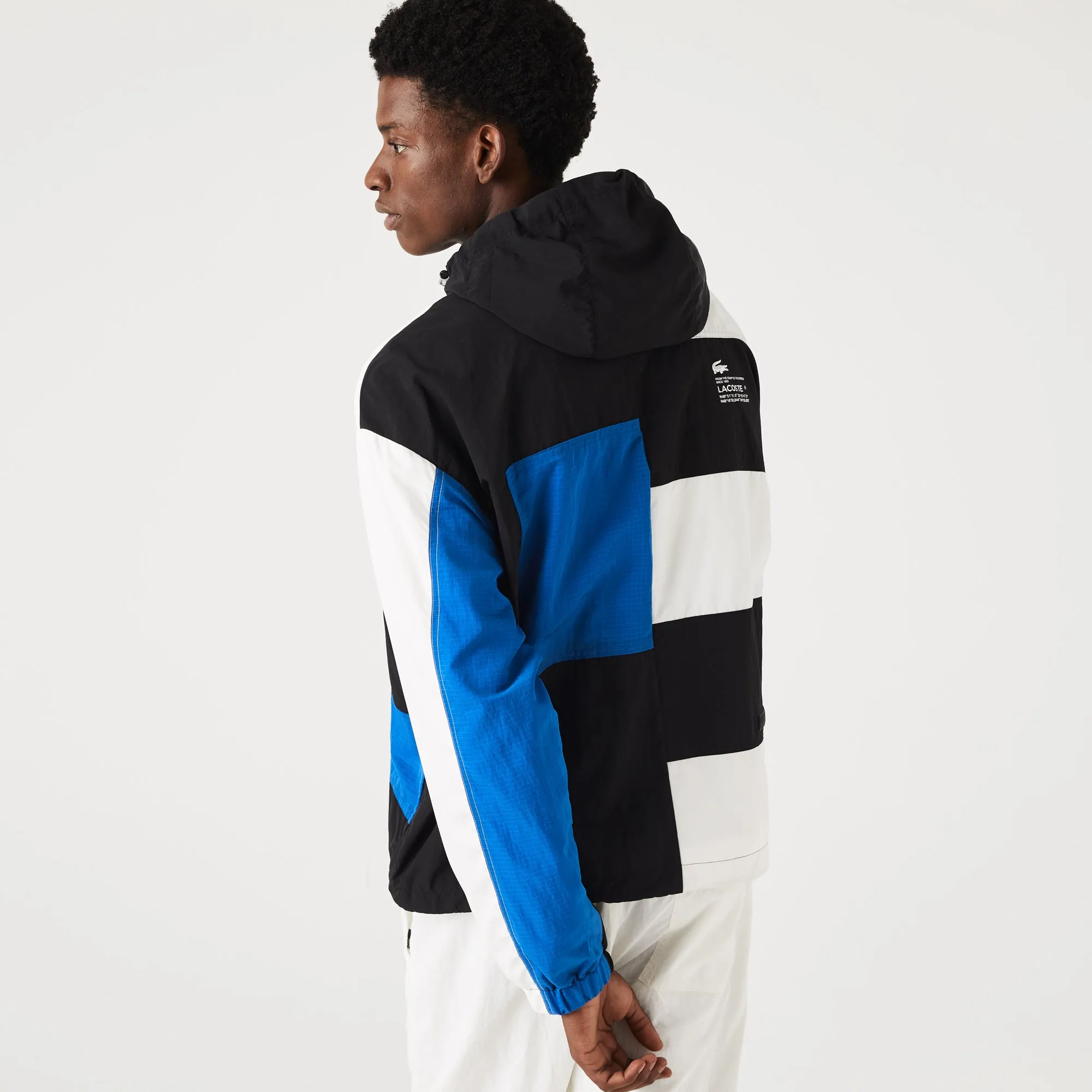 Men's Lacoste Patchwork Effect Jacket - Bh0150