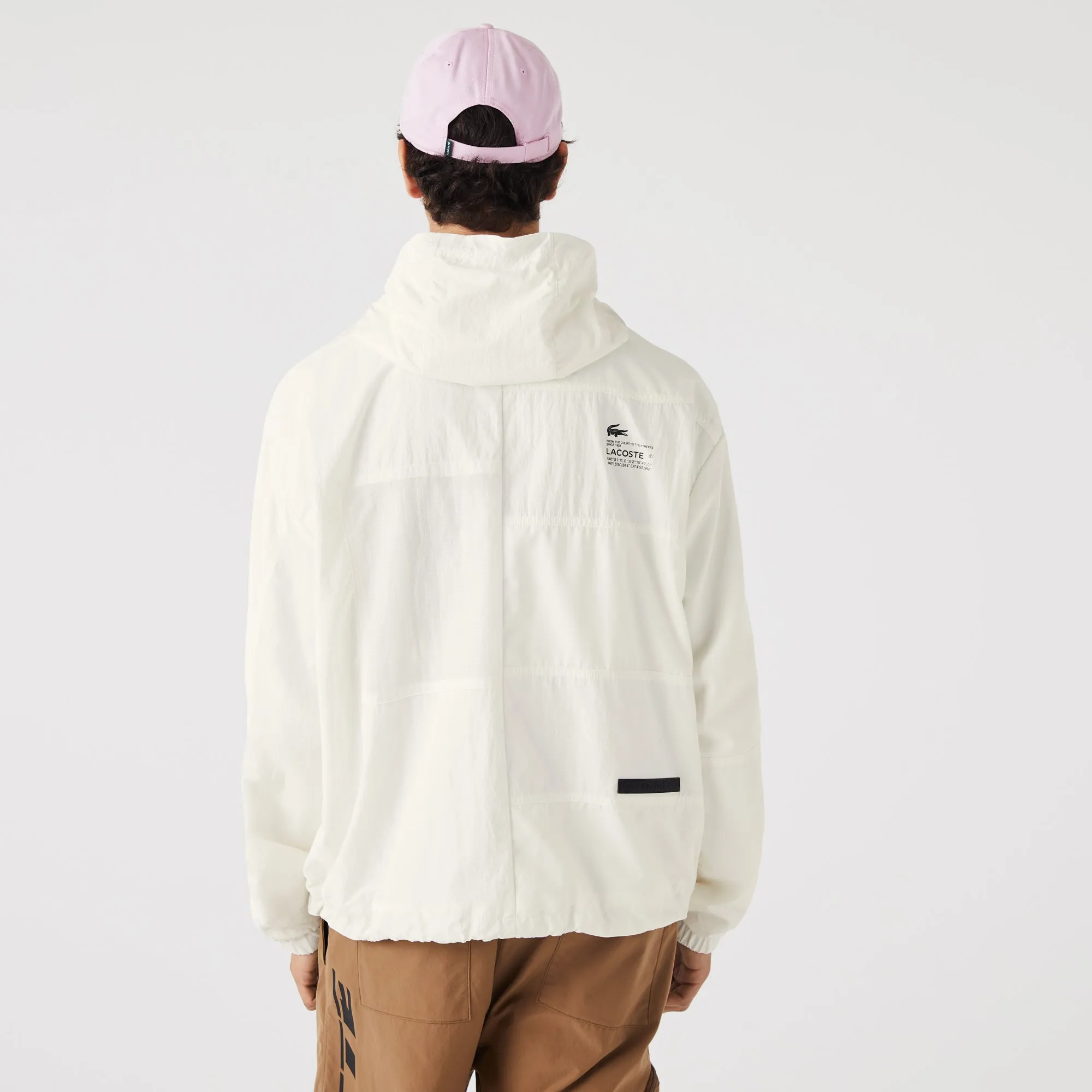 Men's Lacoste Patchwork Effect Jacket - Bh0150
