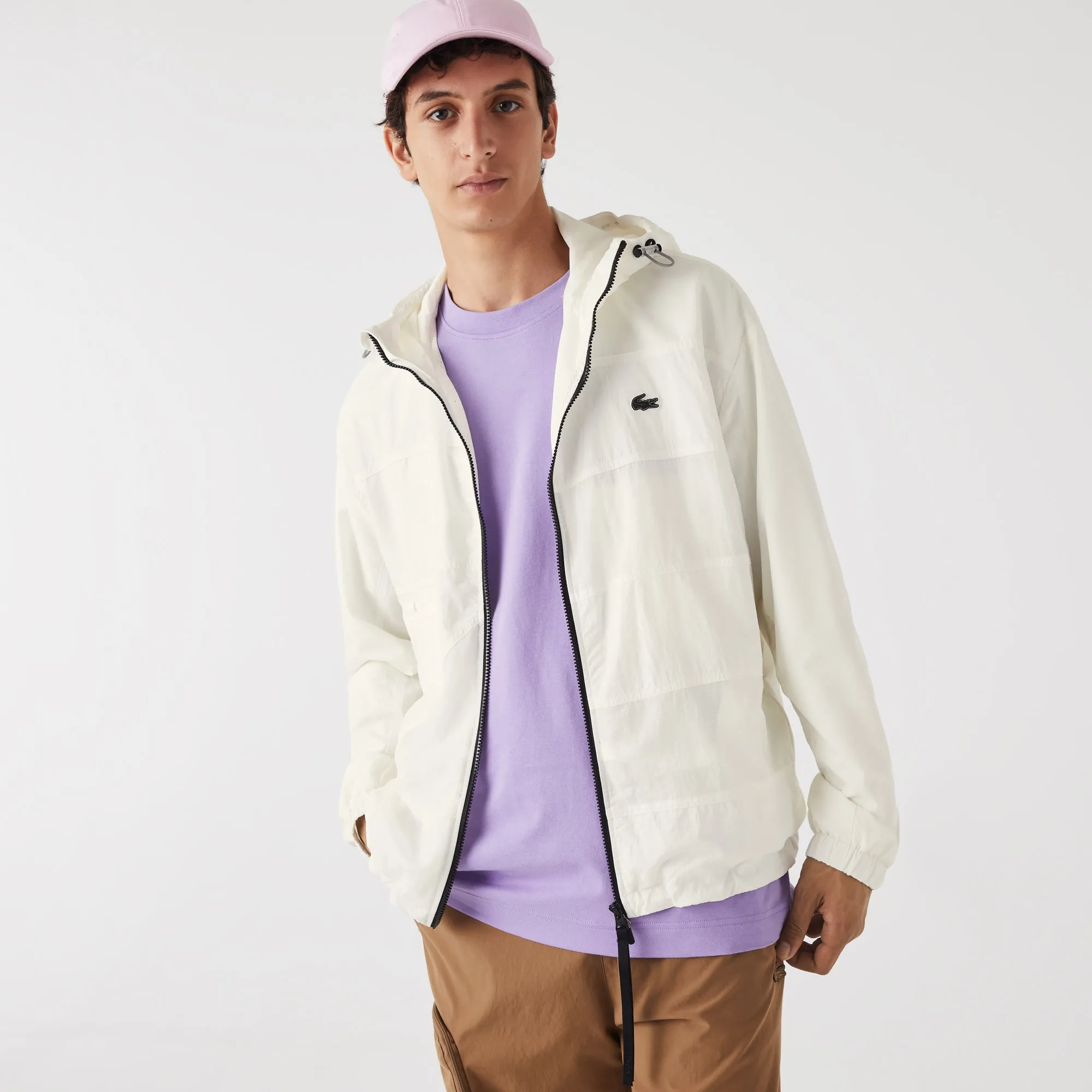 Men's Lacoste Patchwork Effect Jacket - Bh0150