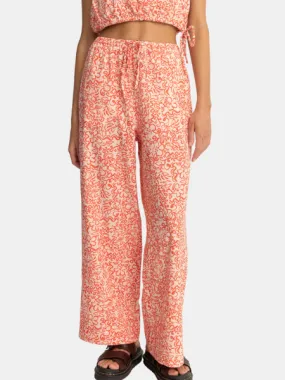 RHYTHM WOMEN'S ISLANDER FLORAL DRAWSTRING PANT