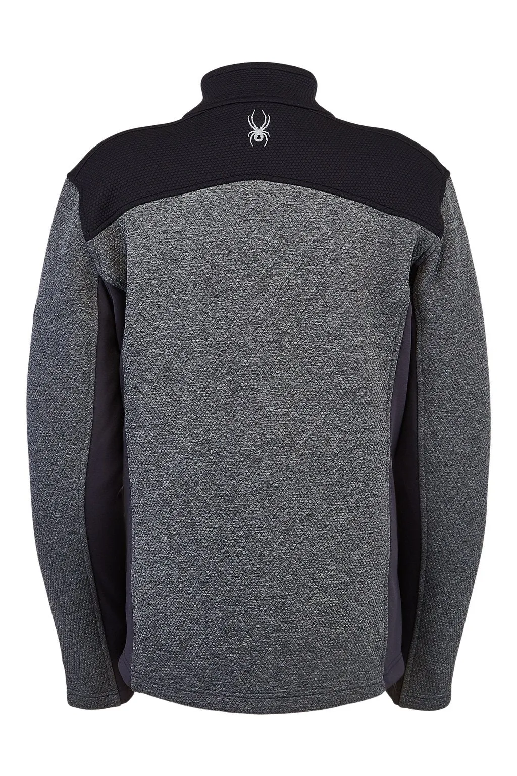 'Spyder' Men's Encore Full Zip Fleece - Ebony