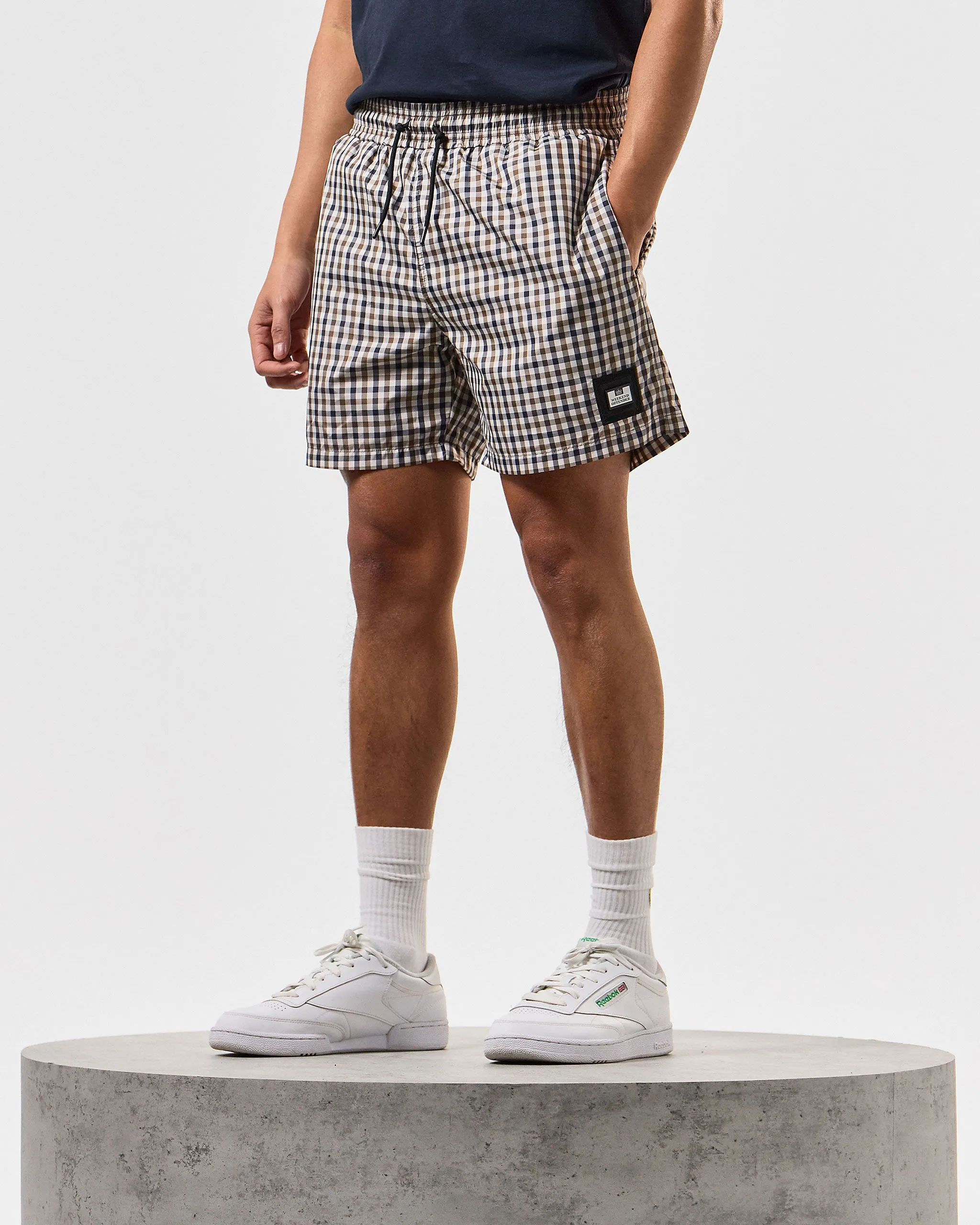 Varadero Swim Shorts Mid House Check